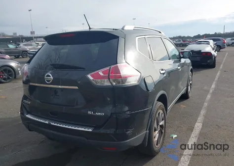 2016 Nissan Rogue Sl из США, поврежденный, VIN 5N1AT2MV1GC847241
